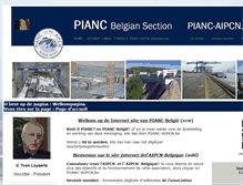 Tablet Screenshot of pianc-aipcn.be